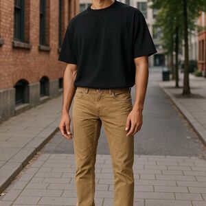 American Eagle Outfitters Men's‎ Tan Slim Jeans